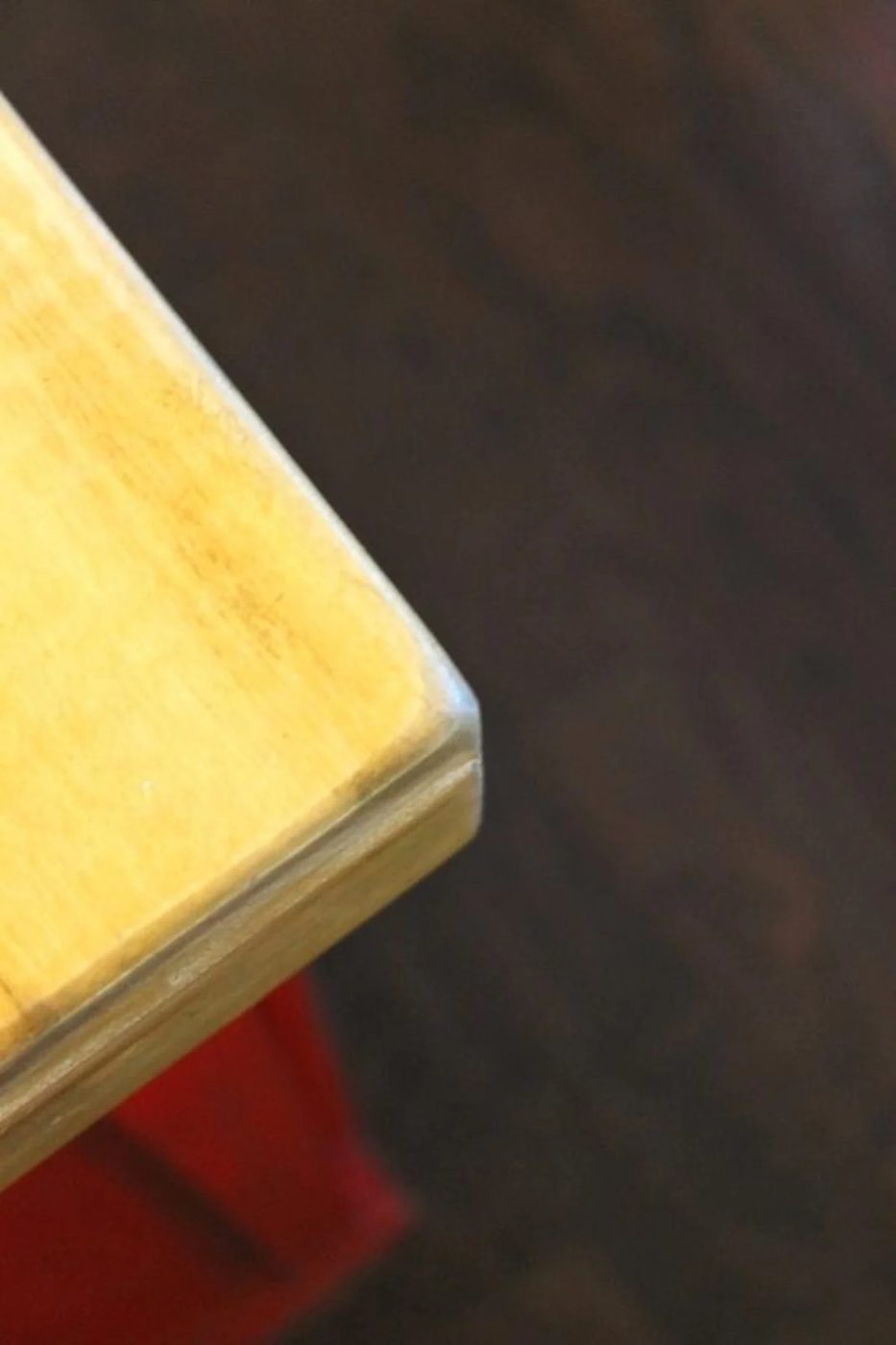 Sanded Rough Worn Corners For Faux Reclaimed Wood Counters The Ragged Wren On Bekob 533x800