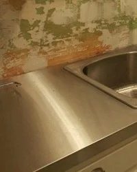 handmade stainless steel countertops