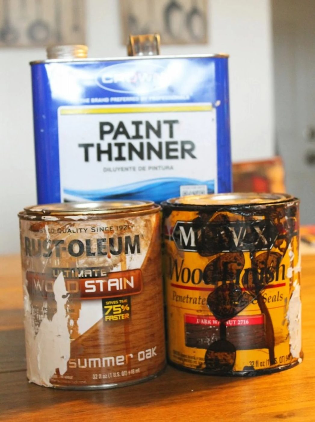 Mix Stains For A Reclaimed Wood Countertop The Ragged Wren On Bekob 598x800
