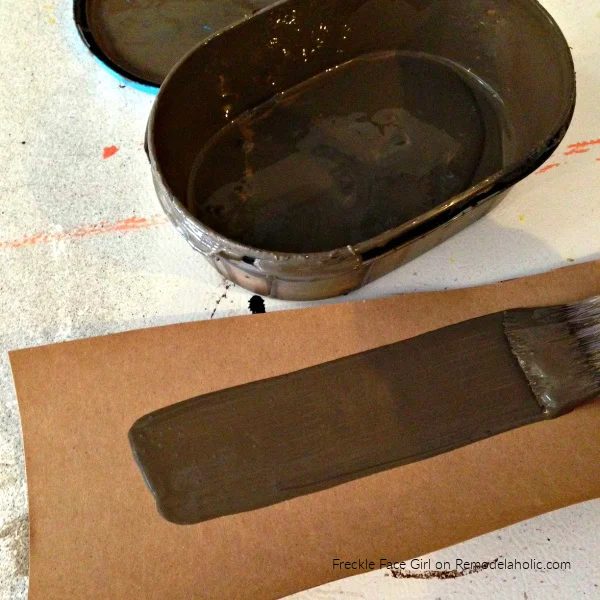 How To Paint Faux Wood Plank Flooring, Handmade Brown Paper Bag Floor, Freckle Face Girl For Bekob
