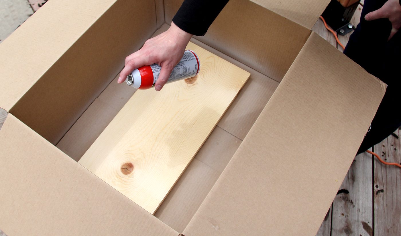 how to mount any print on wood for an inexpensive wall art display
