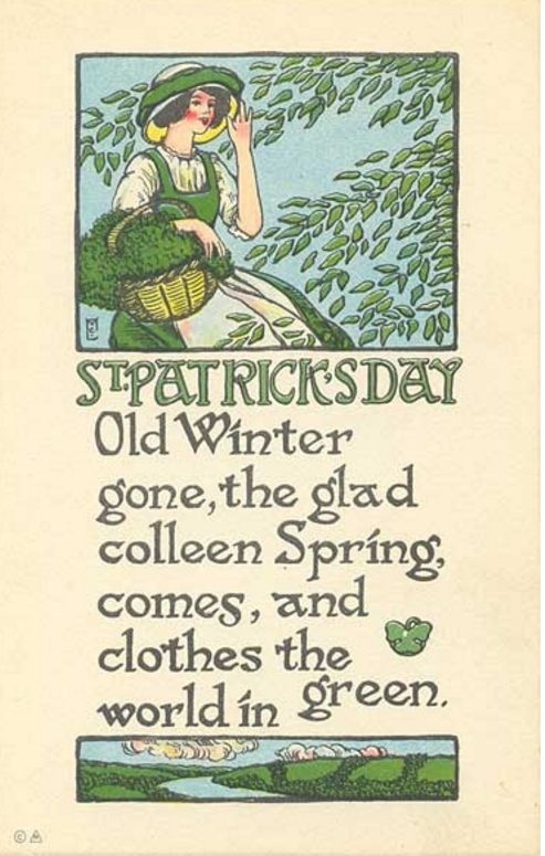 VIntage St. Patrick Day Images