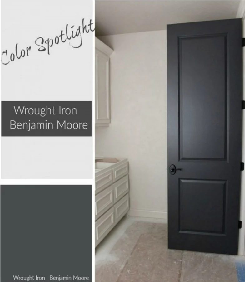 Color Spotlight Benjamin Moore Wrought Iron