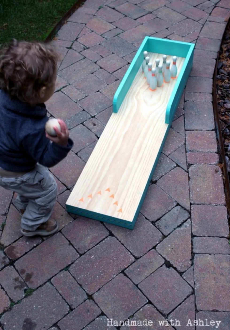 Handmade Indoor Outdoor Bowling Lane