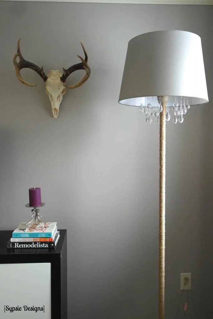 upcycled Handmade chandelier lamp, Sypsie Designs featured on Bekob