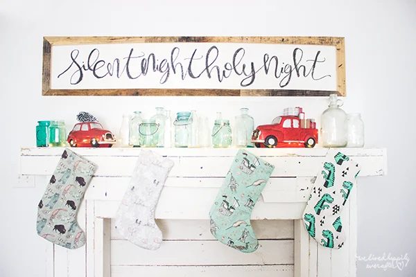 14 Pallet And Reclaimed Wood Mantel And Sign, By We Lived Happily Ever After Featured On @Bekob