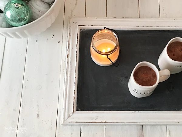 27 Reclaimed Chalkboard For Serving Tray, By We Lived Happily Ever After Featured On @Bekob