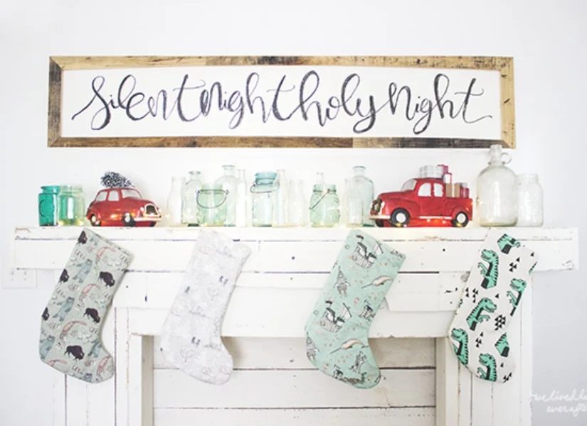A Festive Rustic Farmhouse Holiday Home Tour