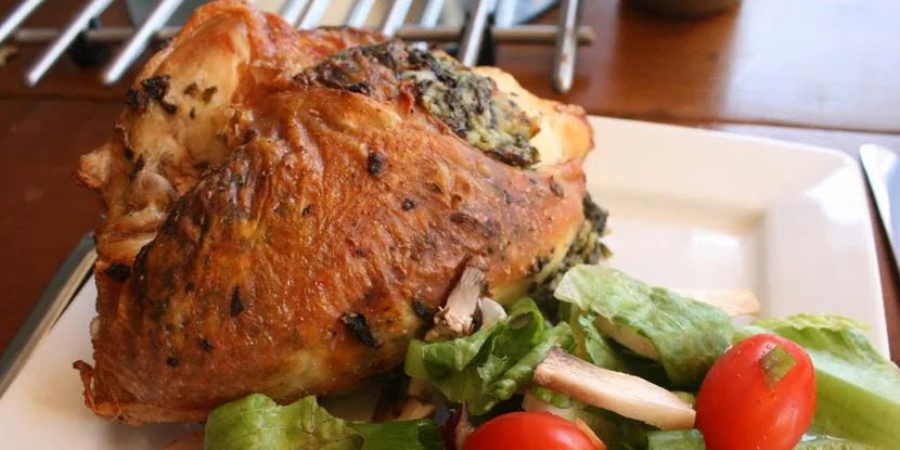 Feta makes it Beta! Spinach and Feta Stuffed Chicken