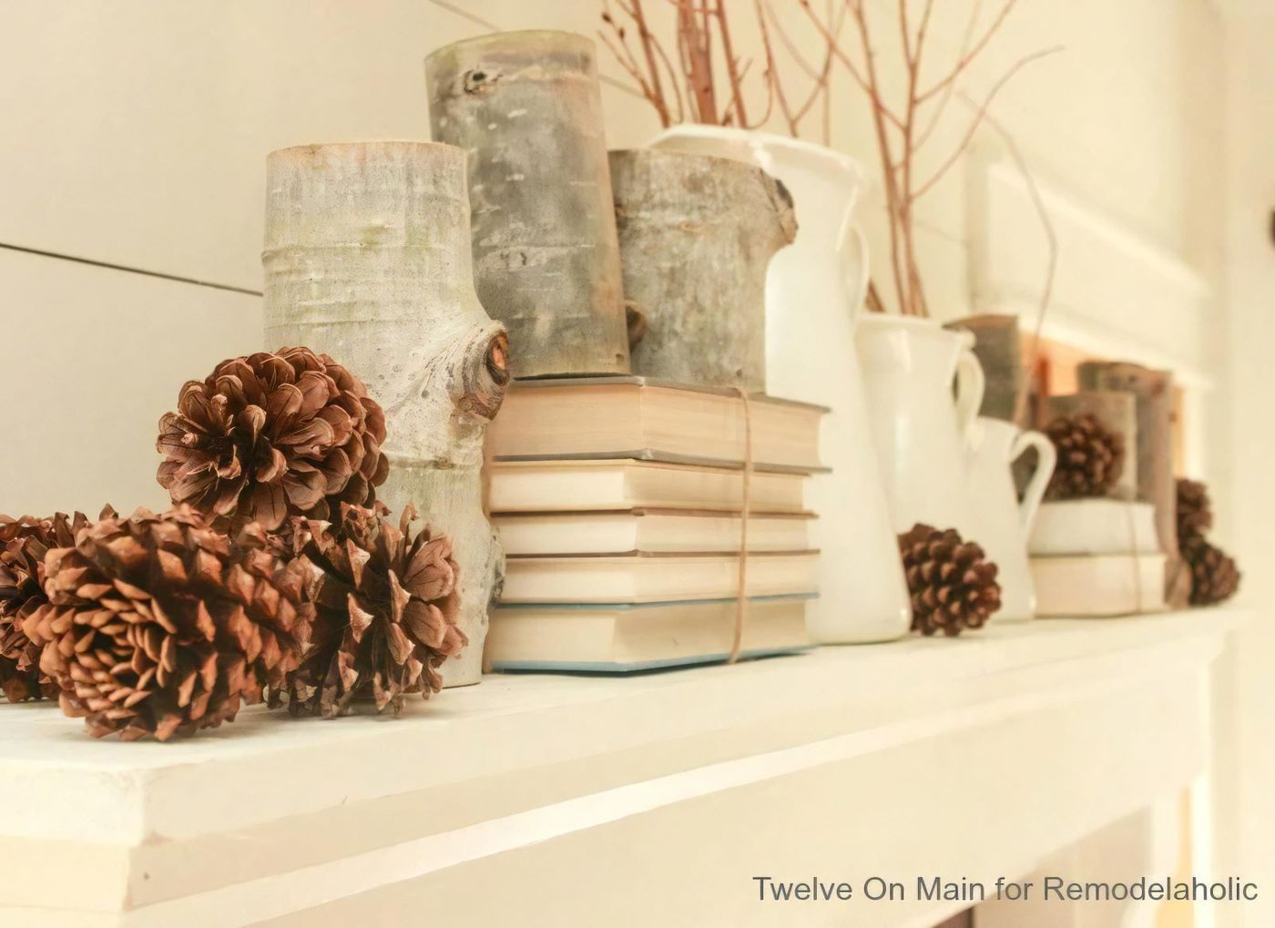 Mantel And Fireplace Makeover By Twelve On Main Featured Image 042015