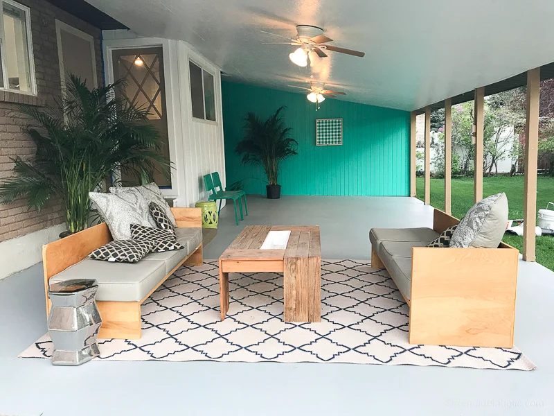 9 Creative Makeover options for a Concrete Patio