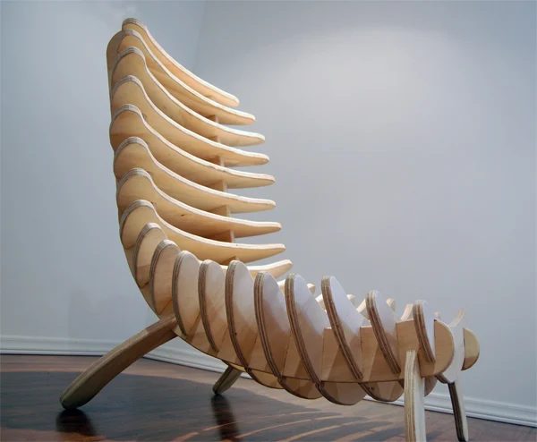 Fishbone Chair Project Plans and walkthrough