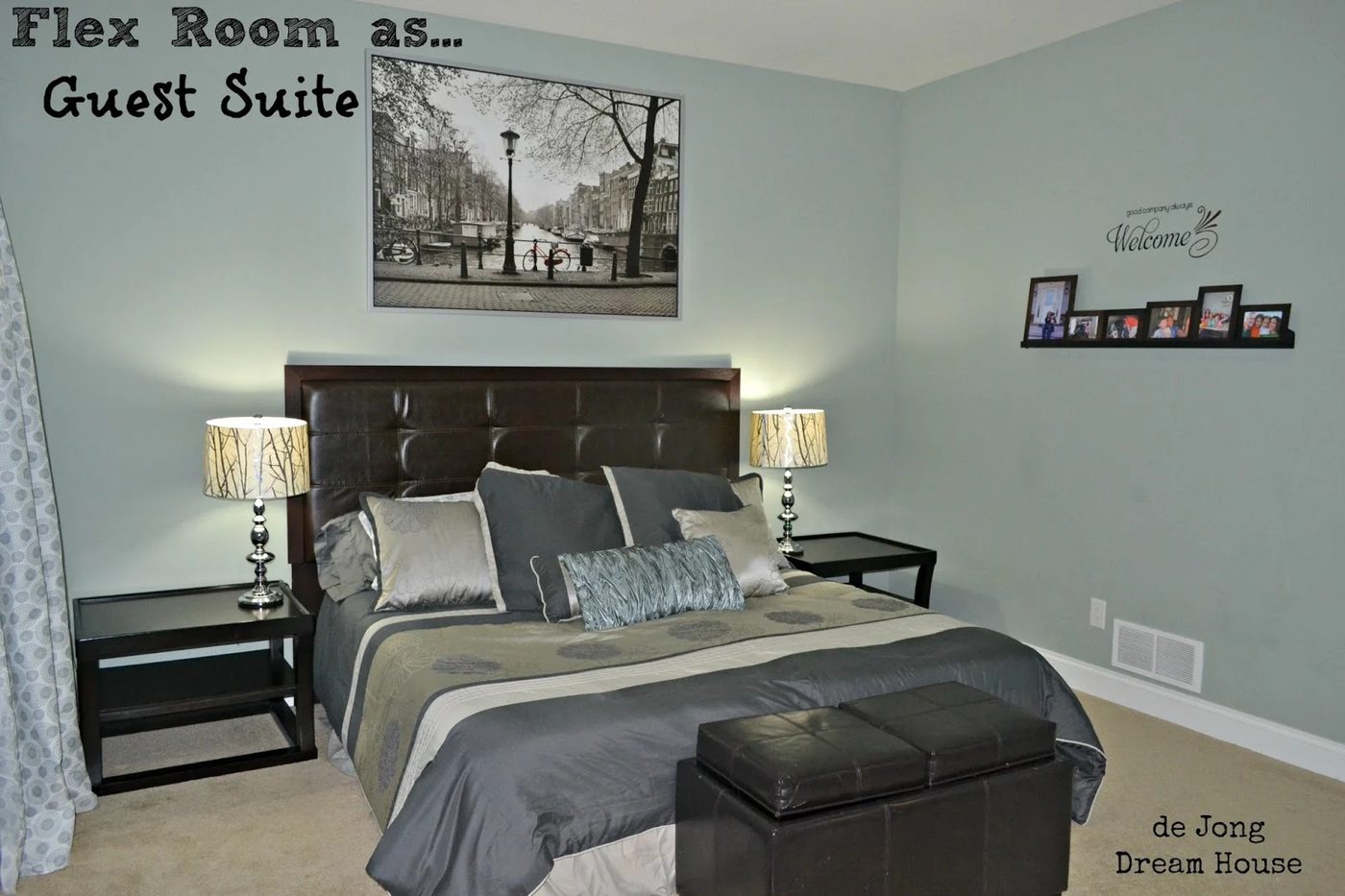 3-in-1 Flex Room: Guest Suite, Play Room, and Room for Two | featured at Bekob.com #flexroom #guestroom #playroom @Bekob