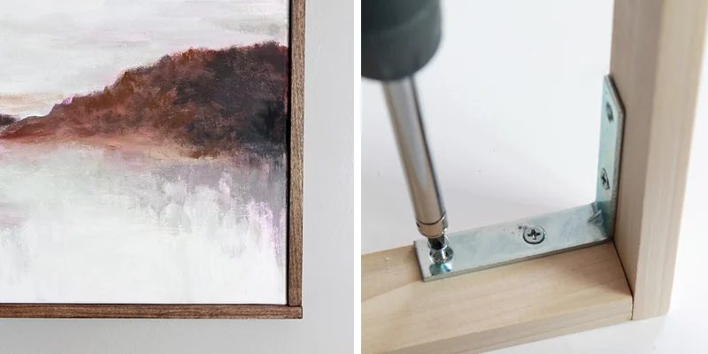 walkthrough: Chic Floating Frame for a Canvas