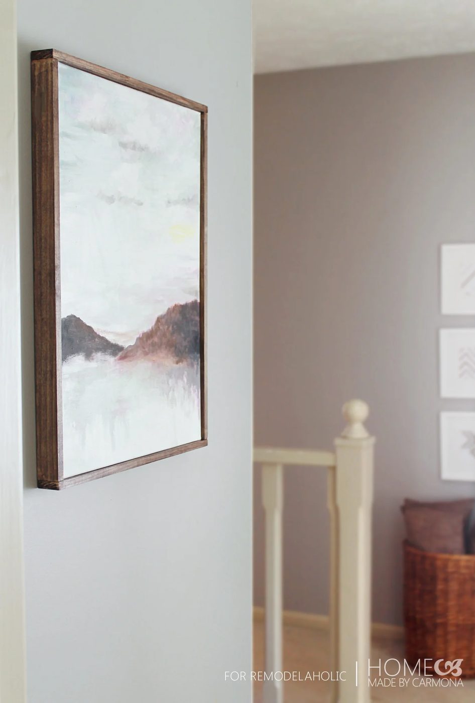 Handmade Floating Frame walkthrough @Bekob #diyframe