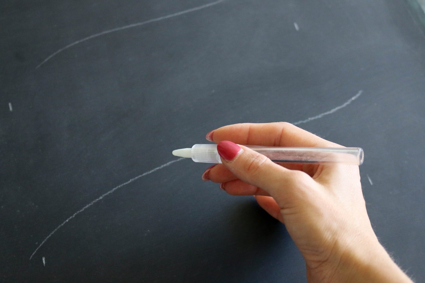 How to make a framed Chalkboard - Mark a guideline
