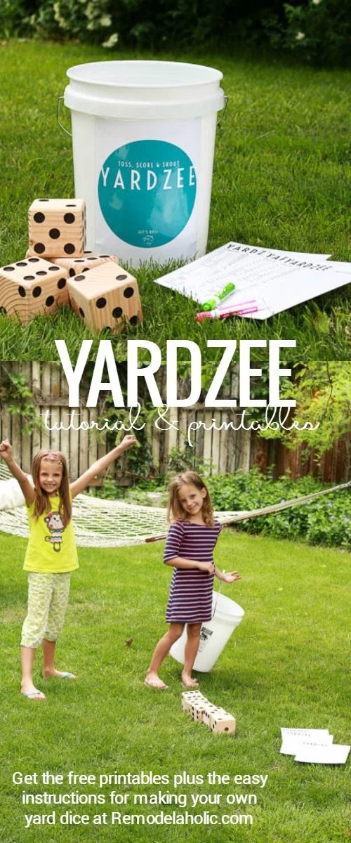 Yardzee Is A Fun straightforward Summer Yard Game For The Whole Family @Bekob