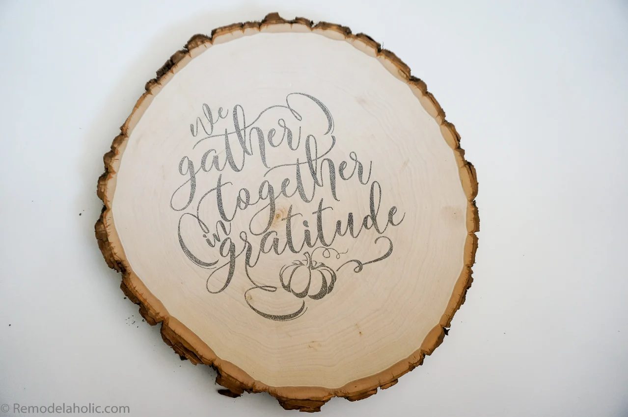 FREE Customizable Place Cards and Thanksgiving Printable Transfer
