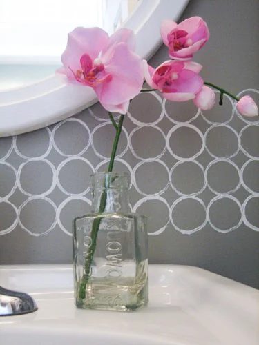 Free Handmade Modern Painted Border option