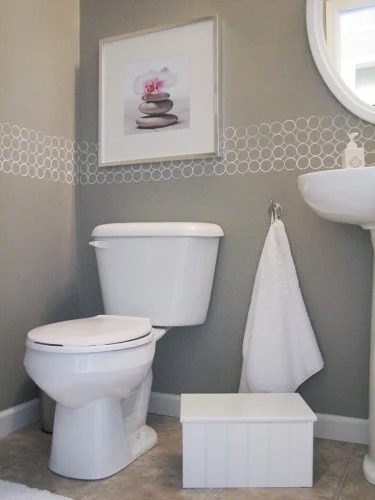 Modern Bathroom modest-cost Paint option-4