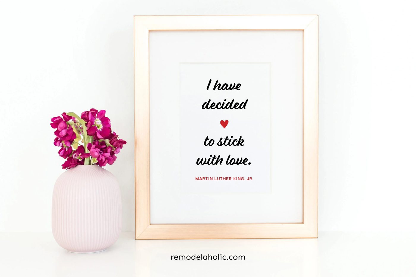 Kindness Art Printable Quote MLK Bekob