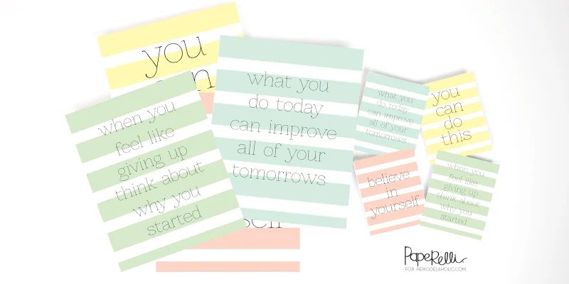 Free Motivational Prints 4-Pack