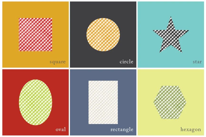 matching shapes printables