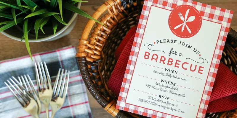Free Ready-to-print Barbecue Invitation