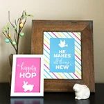 Free Printable Easter and Spring Art