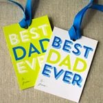 Best Dad Ever Printable Gift Tags