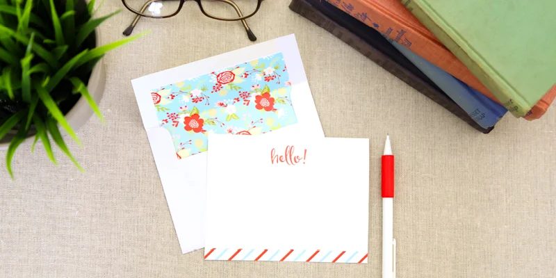 Free Ready-to-print Note Cards