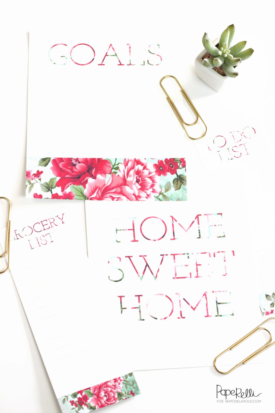 Floral Printables by Paperelli on Bekob