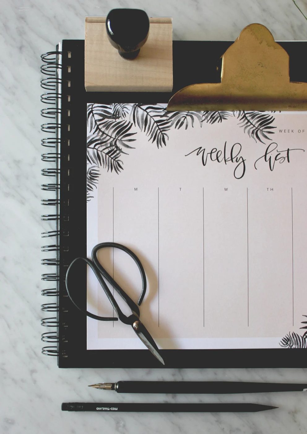 to do list for the week, striking print, A Fabulous Fete