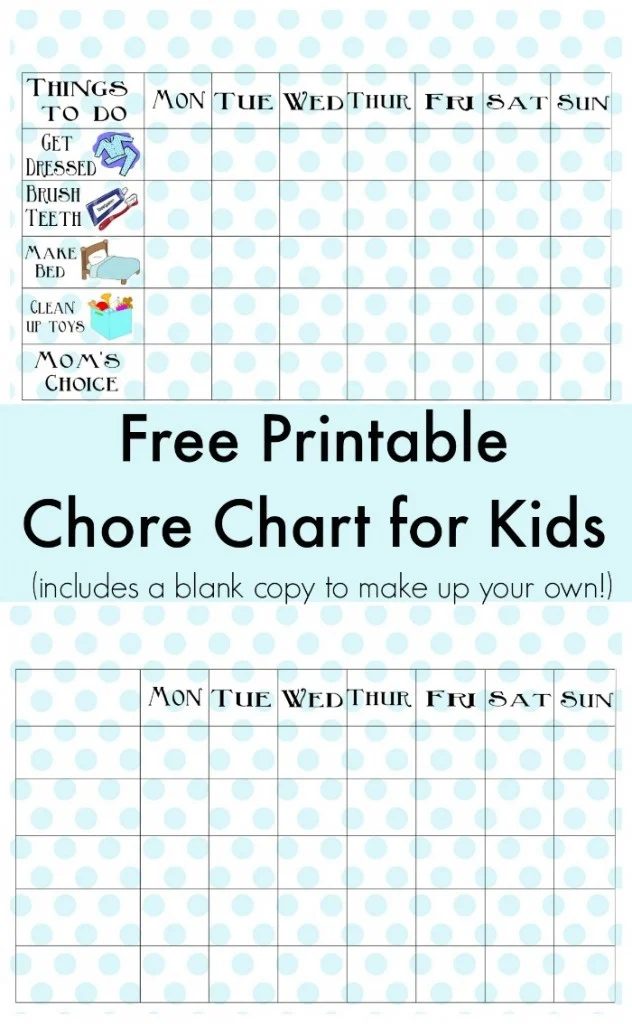 chore chart to make your own job tracker for kids, Classy Clutter