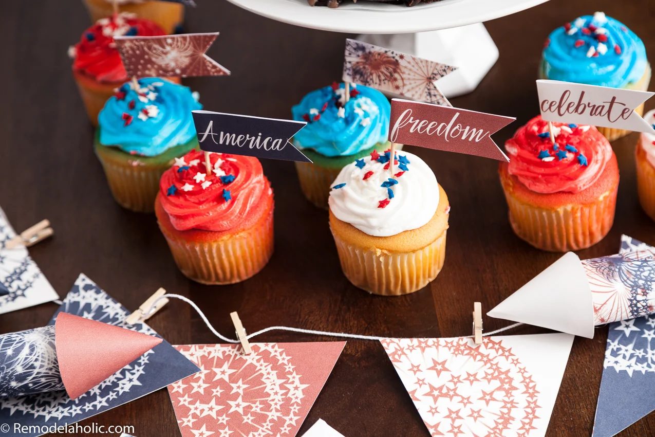 Free Printable Patriotic Party Pack