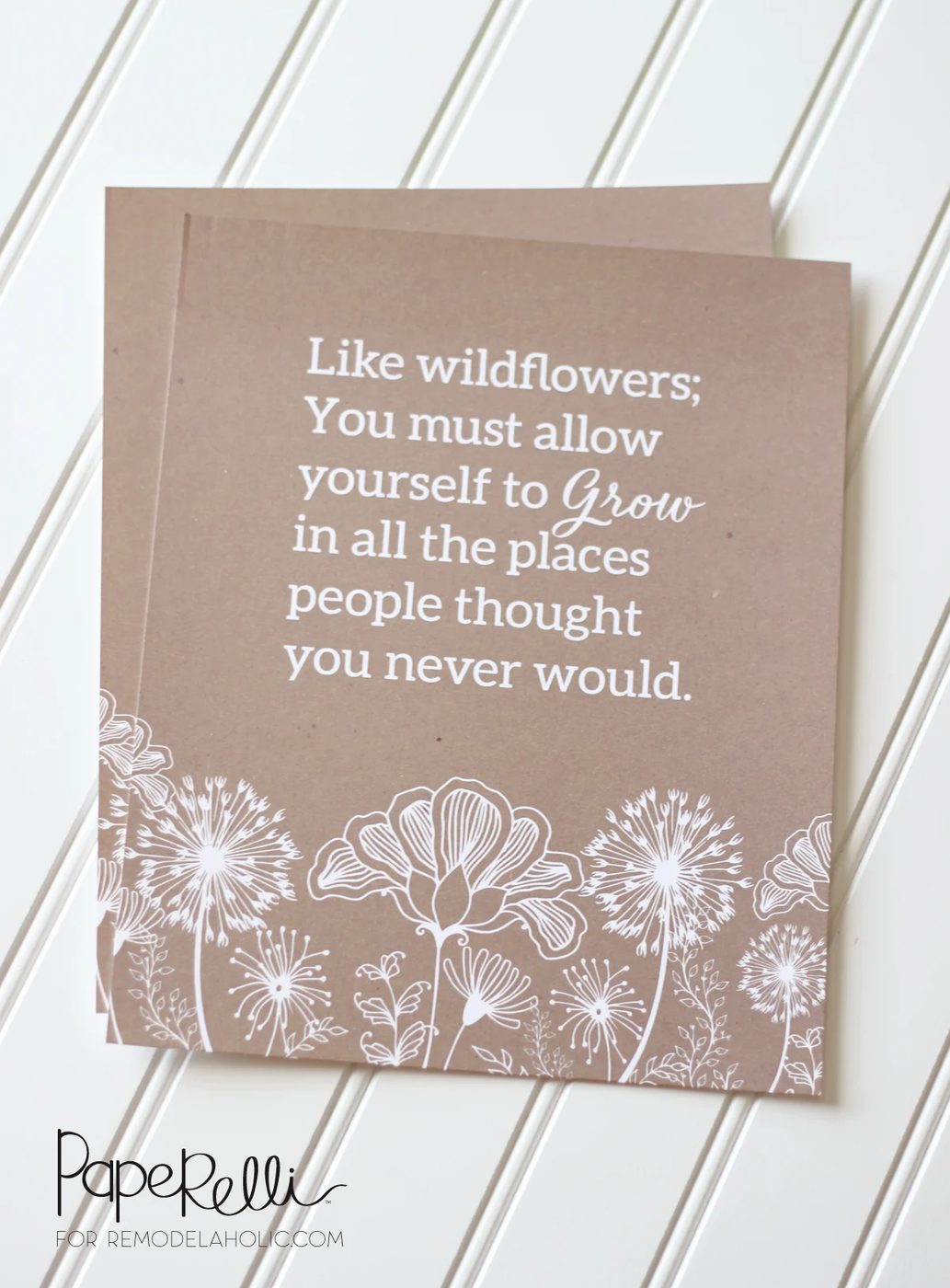 "Like wildflowers; You must follow your dream and learn to grow in all the places people never thought you would." -E.V. -- free printable to frame