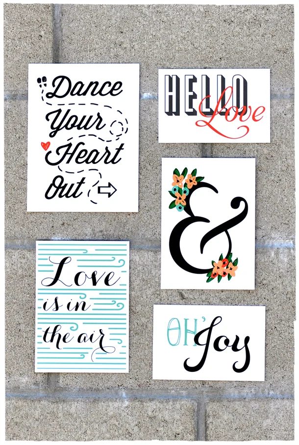 40+ Free Printables for Gallery Walls | Bekob.com #free #printables #art