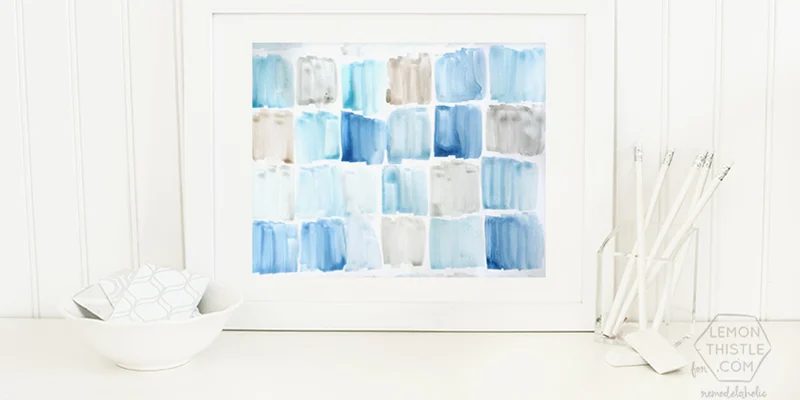 Free Ready-to-print Watercolor Art