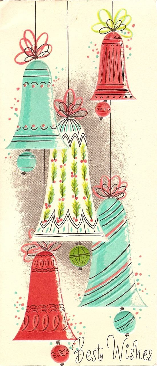 vintage Christmas bells via Flamingo Toes on Bekob