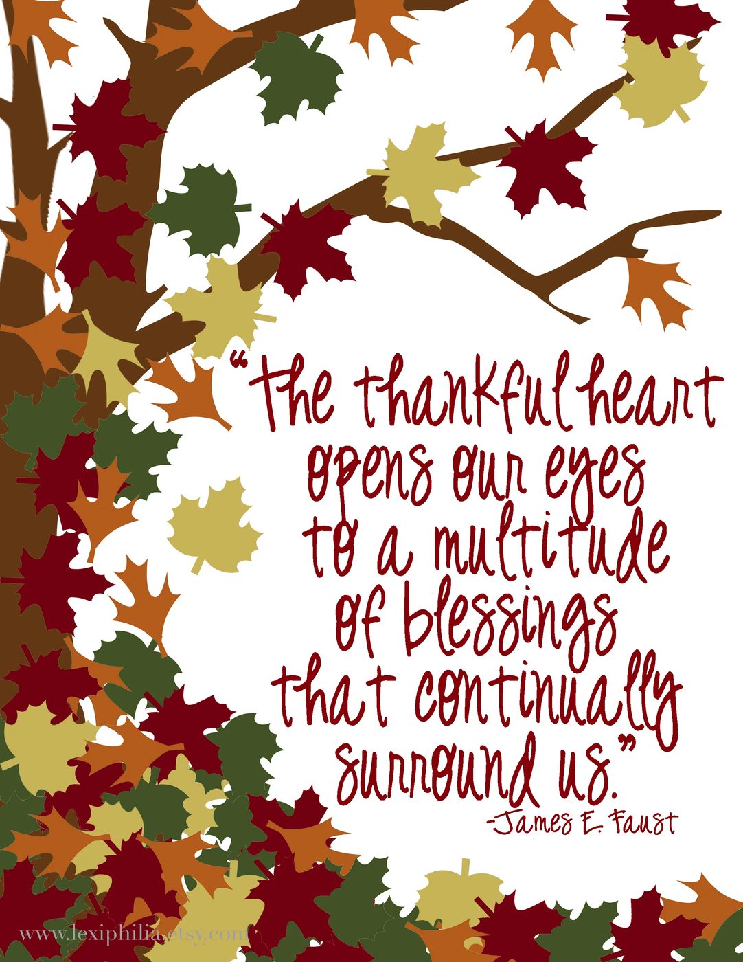 Free Thankful Printable @Bekob