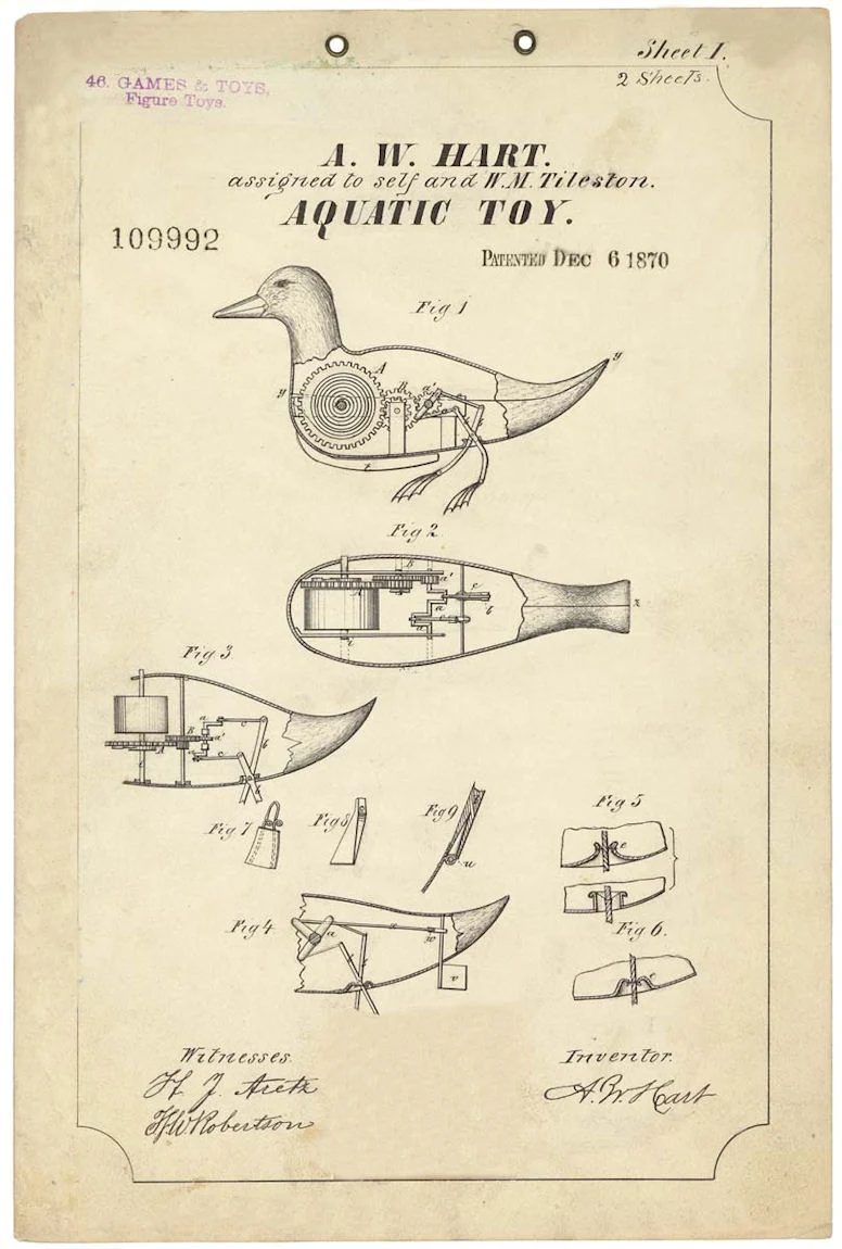 20+ Free Vintage Printable Blueprints and Diagrams | Bekob.com #printables #blueprint #art