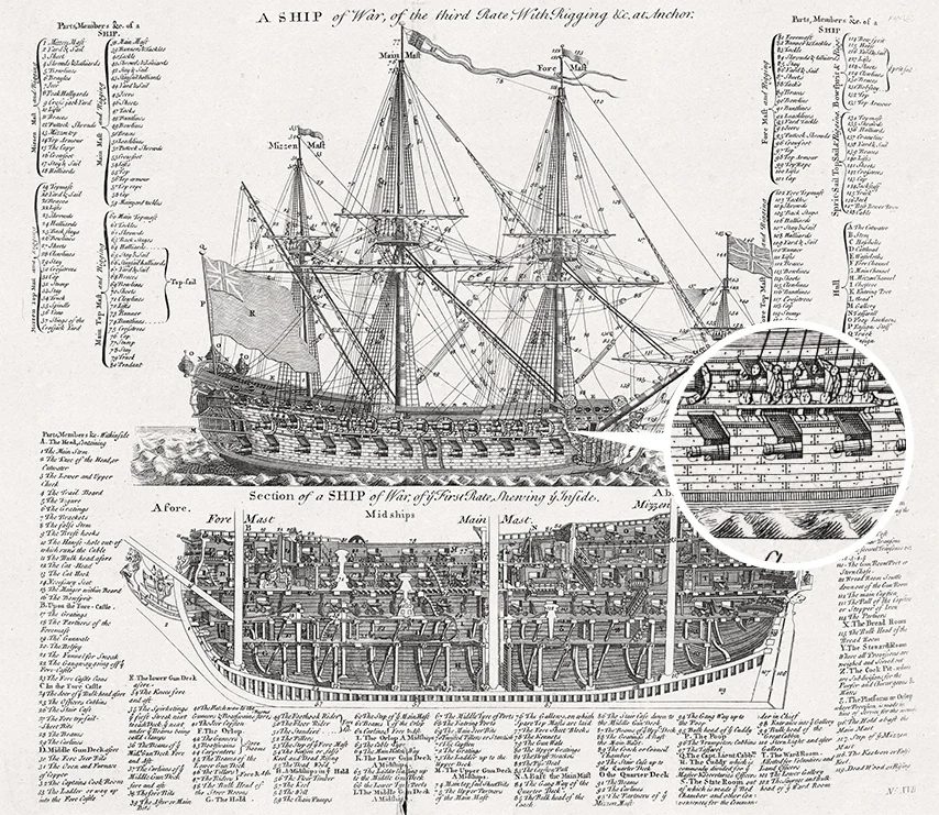 20+ Free Vintage Printable Blueprints and Diagrams | Bekob.com #printables #blueprint #art
