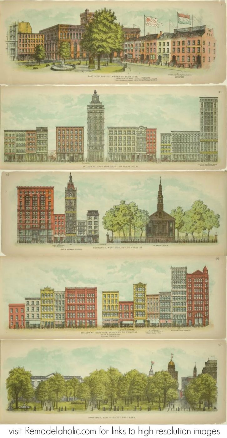 Historic Pictorial Broadway Vintage Images to Print via NYPL @Bekob