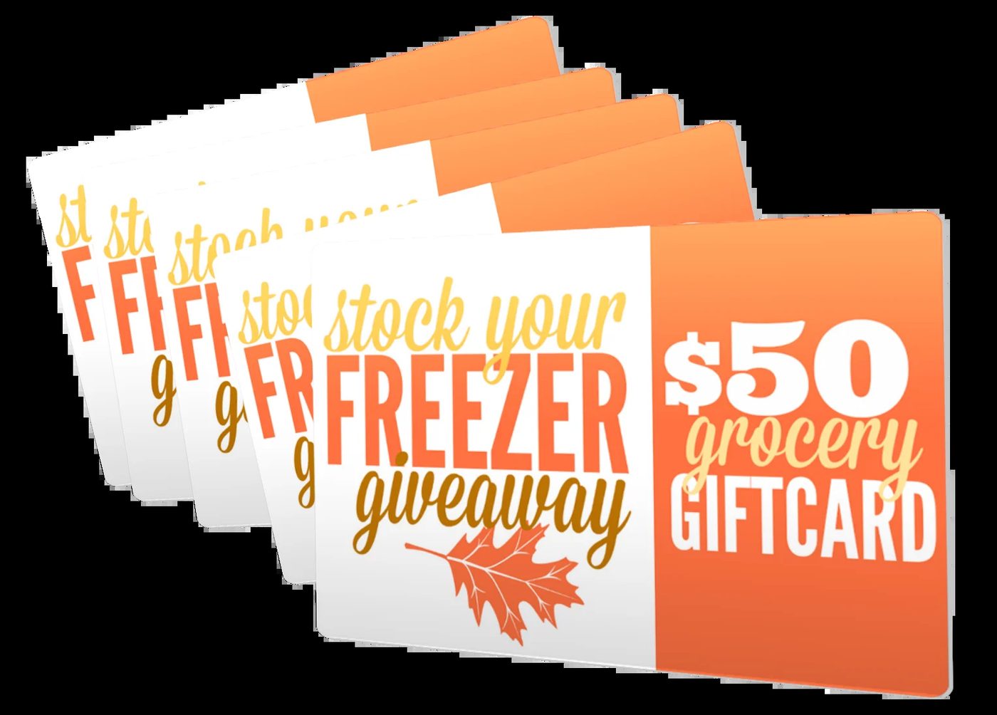 Stock Your Freezer Gift Cards