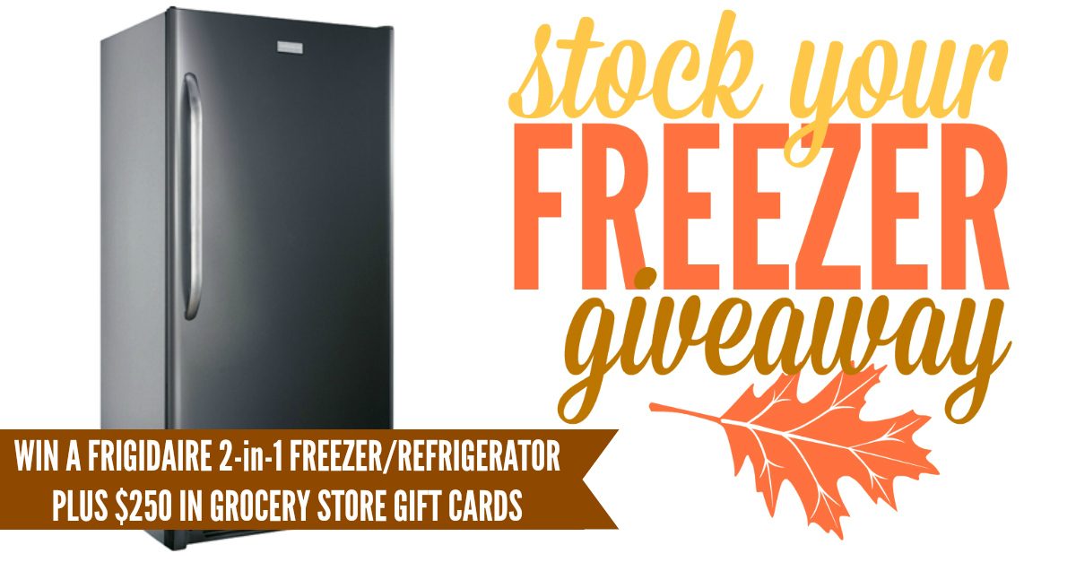 Frigidaire Freezer + Grocery Giveaway
