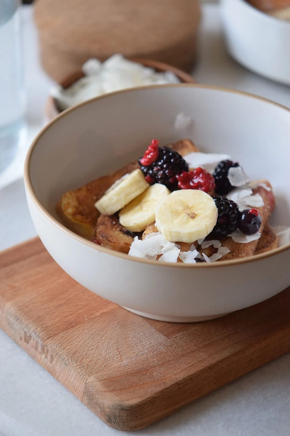Make this delicious French Toast Bowl for breakfast