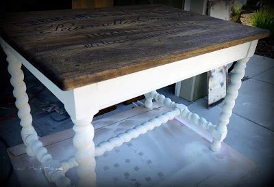 French Twist- Giving a Table a Vintage French Look! (12)