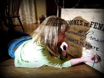 French Twist- Giving a Table a Vintage French Look! (10)