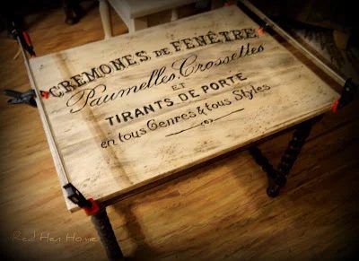 French Twist- Giving a Table a Vintage French Look! (11)