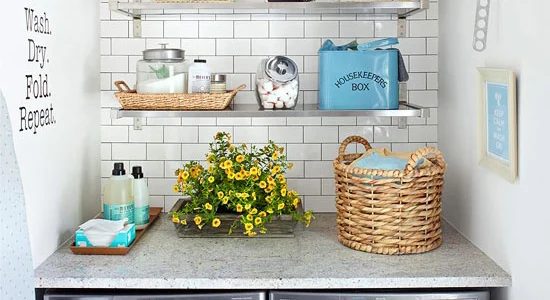 Get This Look: Fresh Laundry Nook options For Small Laundry Rooms